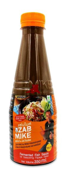 Zab Mike 發酵魚露木瓜沙拉巴拉魚露 (涼拌木瓜絲提味)Nuoc Mam Goi Du Du 350mlx 1