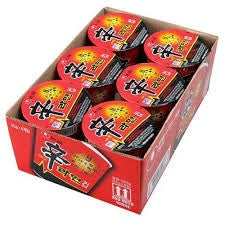 310111 NS Shin cup Noodles農心辛杯麵 Mi ly Shin 68g x 6
