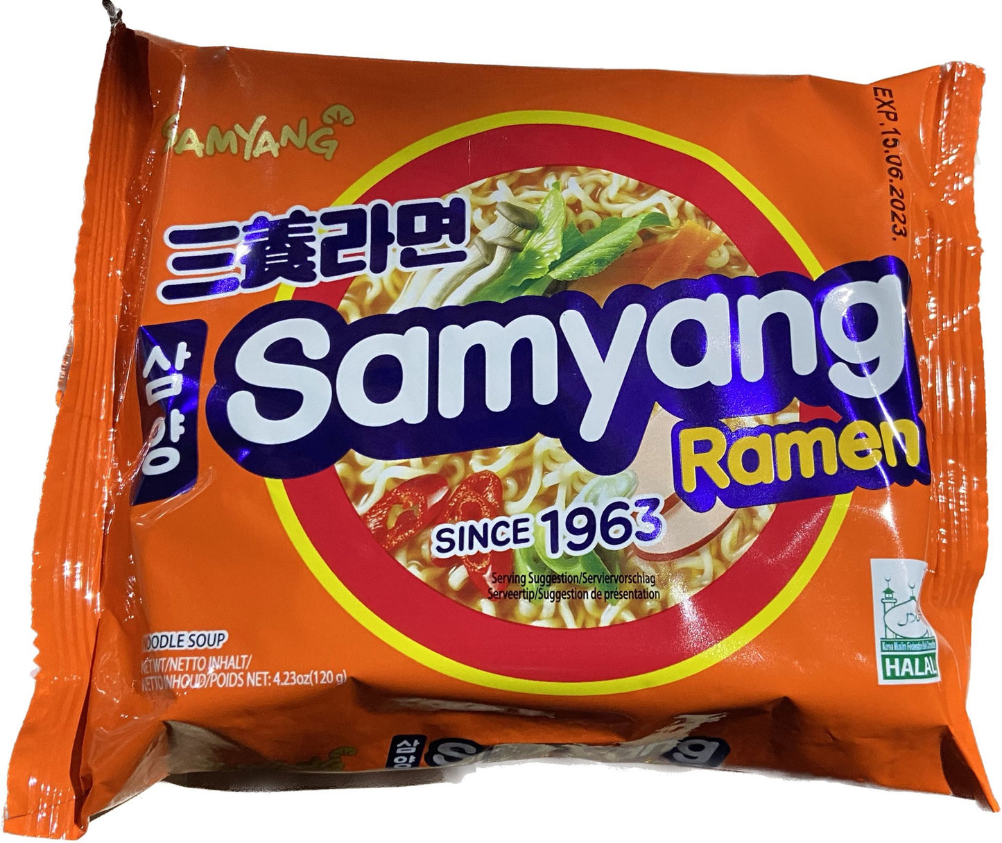 Samyang Ramyun Original 三養拉麵 1x 120g