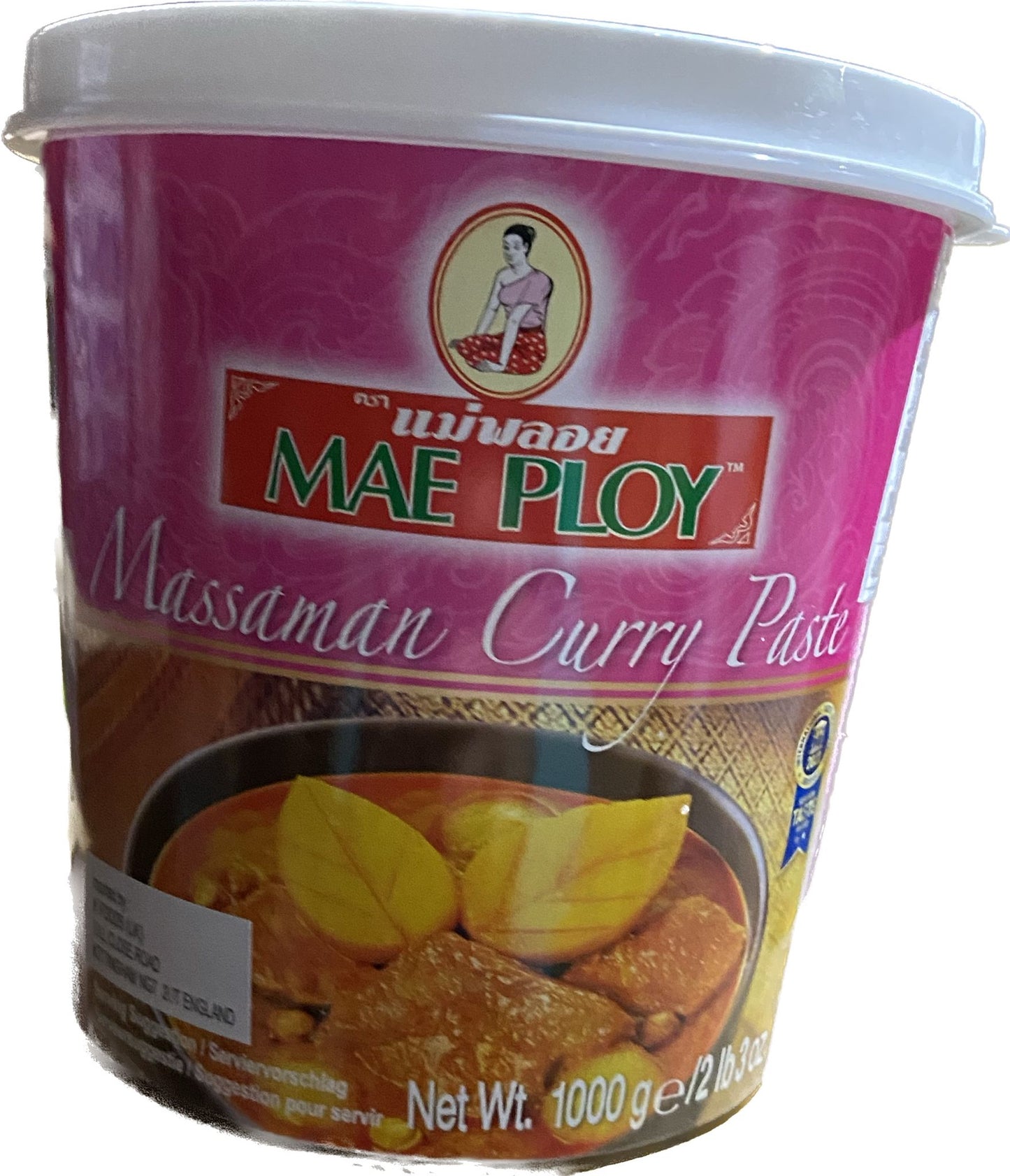 Sốt cà ri Mae Ploy Massaman瑪沙曼咖哩膏 1kg x1