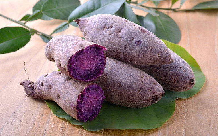 Fresh Sweet Purple Potato 紫薯 Khoai Lang Tim 100g