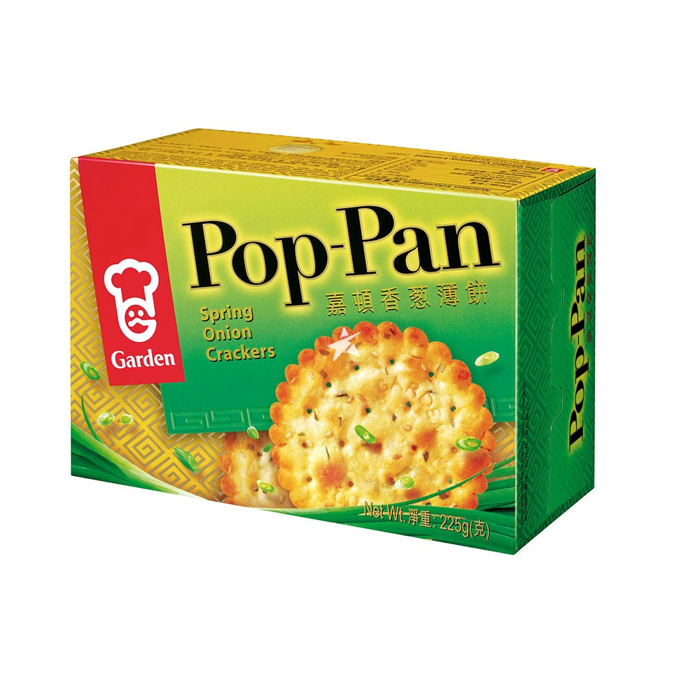 GARDEN Pop-Pan Spring Onion嘉頓 香蔥薄餅 200 g x1