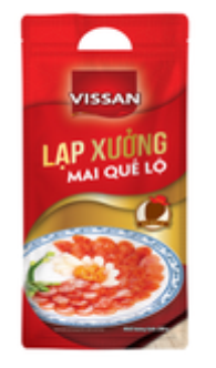 Vissan Fresh Sausage Lap Xuong Mai Que Lo 500g x 20