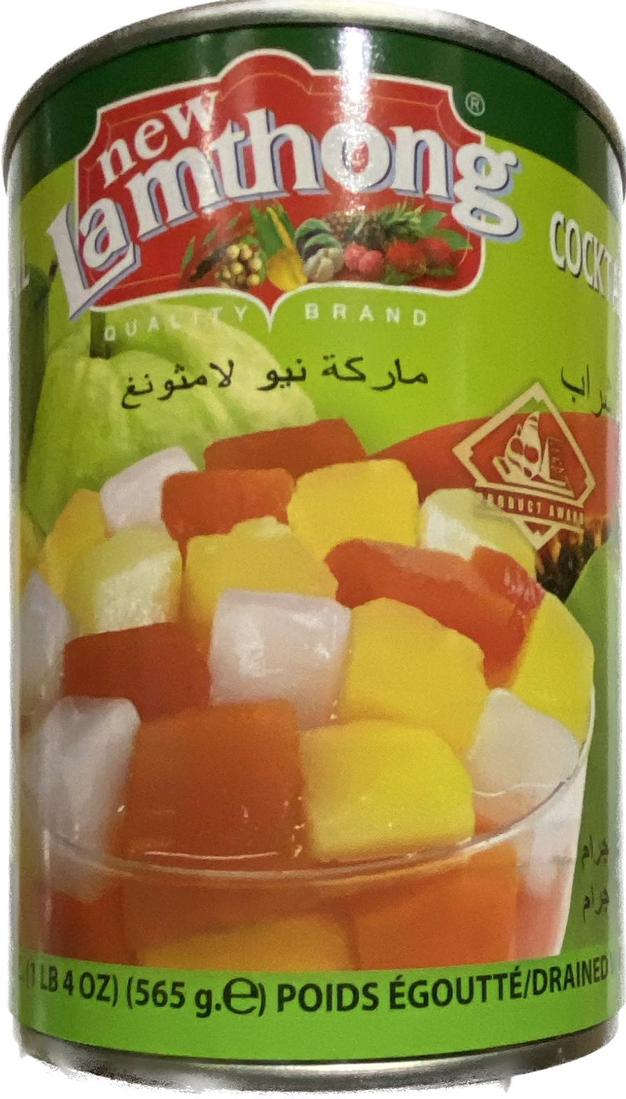 Salad trái cây Lamthong / Cocktail 雜果粒565g x1