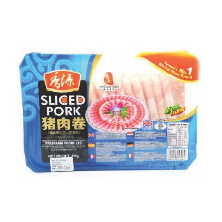 FRESHASIA Thịt Heo Lát 香源猪肉卷 Thịt Heo Cát Lát Đồng Lãnh 400g x 1