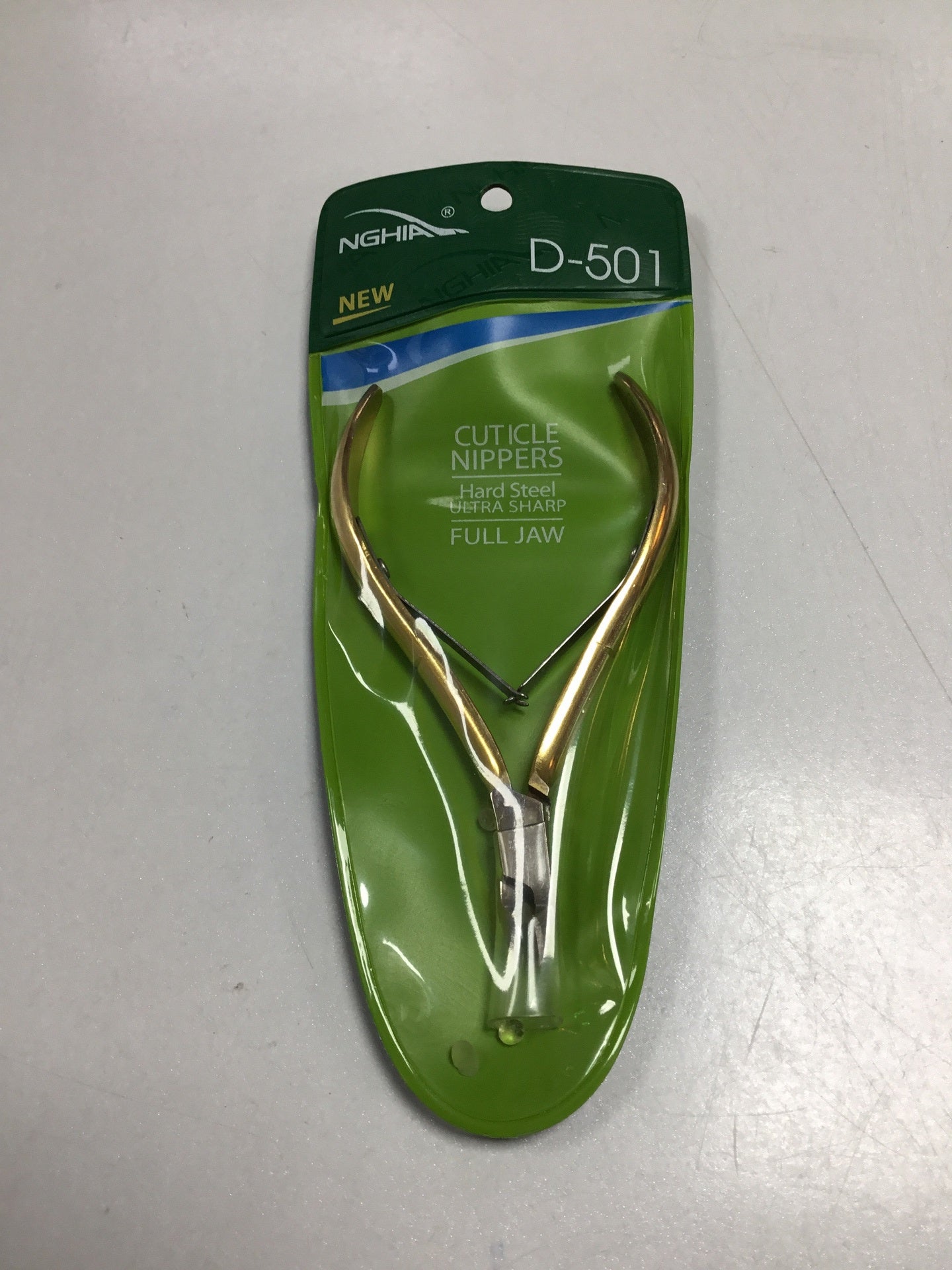 Kem Nghia Cuticle Nippers Kem Cat Mong D-501 Full Jaw 1pc x 1