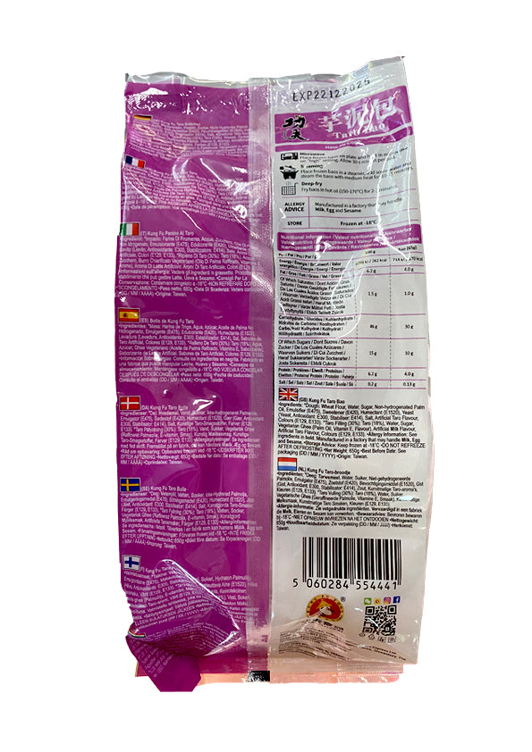Bánh Bao Khoai Môn Kung Fu Bánh Bao Khoai Môn 650g x1