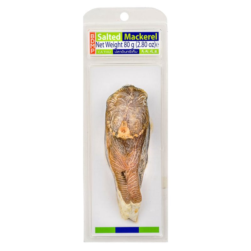 Frozen Salted Mackerel (Skin Pack)鹹魚塊 Gia Ca Thu 80g x 1