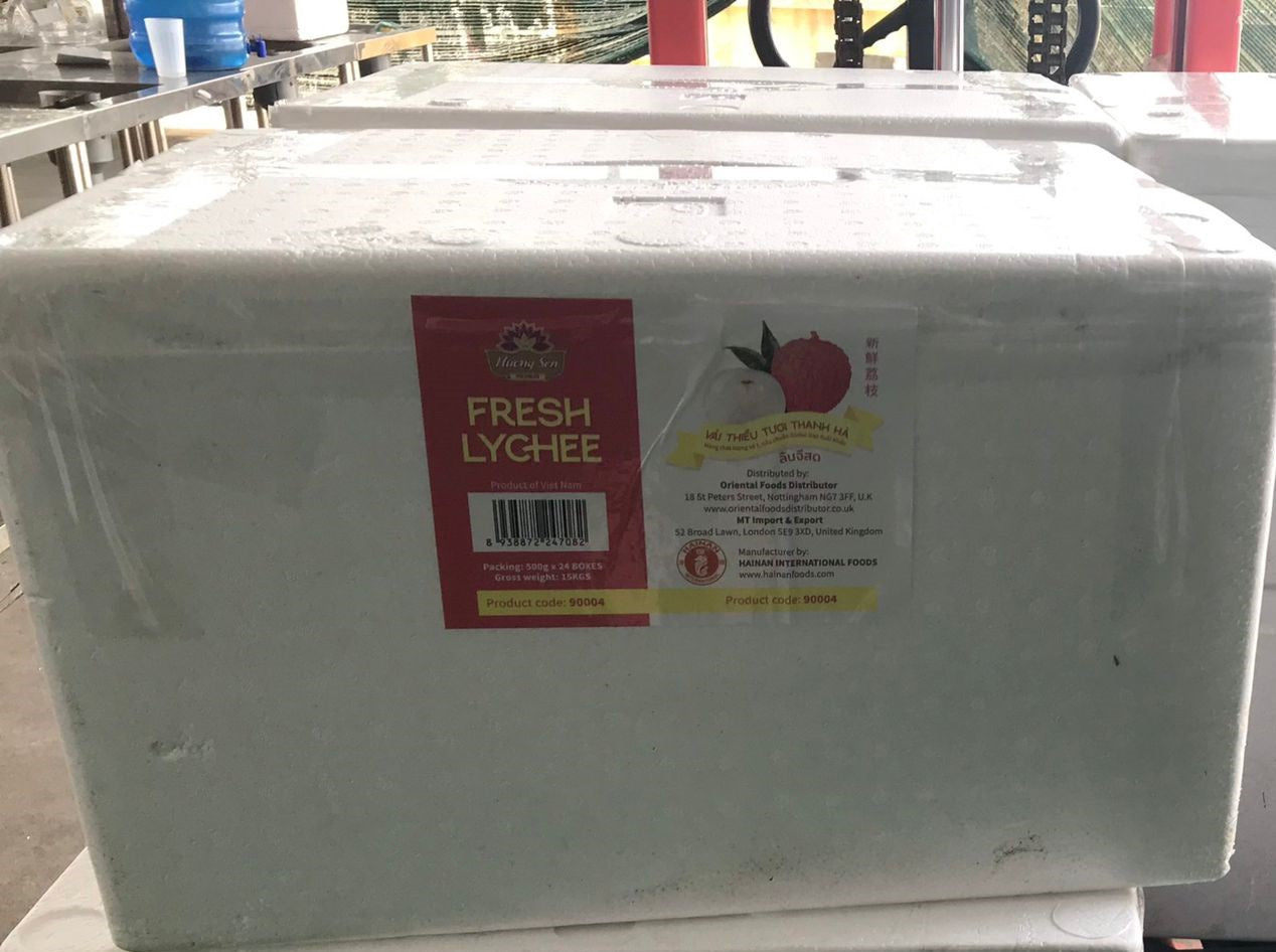 19849 新鮮荔枝新鮮荔枝 vai tuoi (500g x24 ) 12kg x1