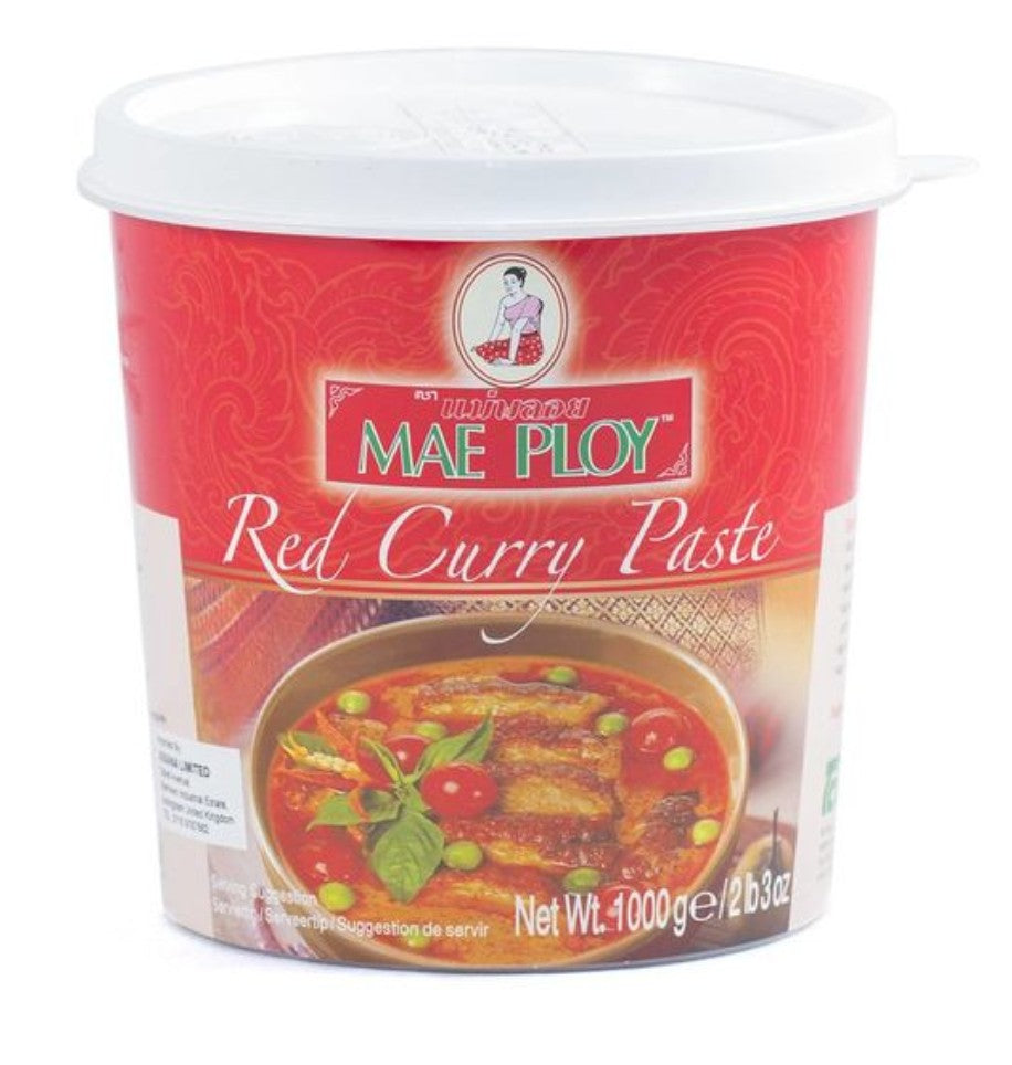 Mae Ploy Red Curry Paste紅咖喱醬 Sot Cari do 1KG x 1