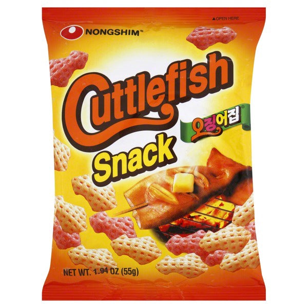 Snack mực nang Nongshim 農心墨魚條Snack Vi Mục 55g x1