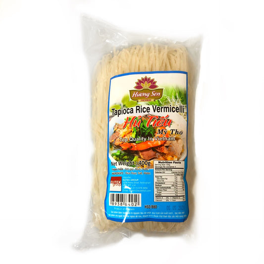 Bún Hương Sen Hủ Tiểu Đại 2.5mm 400gm x 1