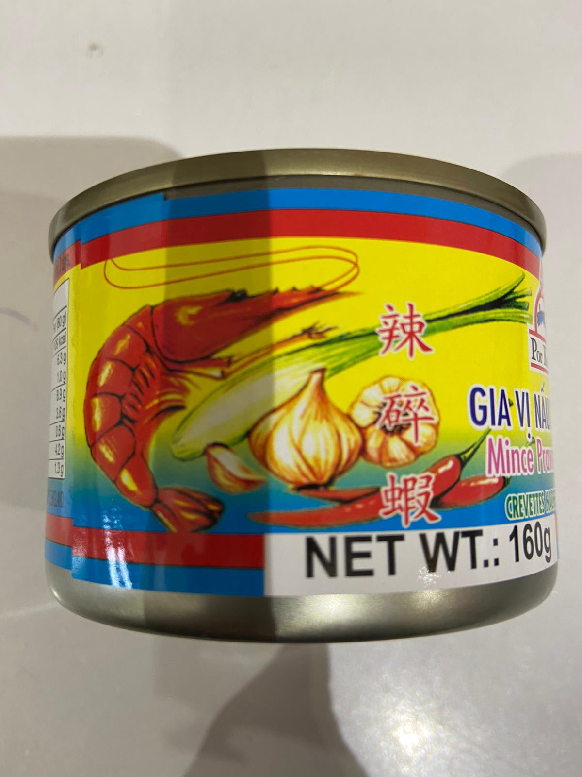 Tôm Por Kwan Bằm Gia Vị 珀寬辣碎蝦 Gia Vi Nâu Bun Rieu Tom 160gr x 1