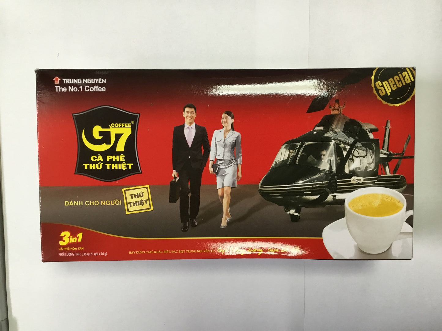 Cafe Trung Nguyên G7 Special 3in1G7 3合1即溶咖啡 Cà Phê Hoà Tân (16gr x 21) x 1