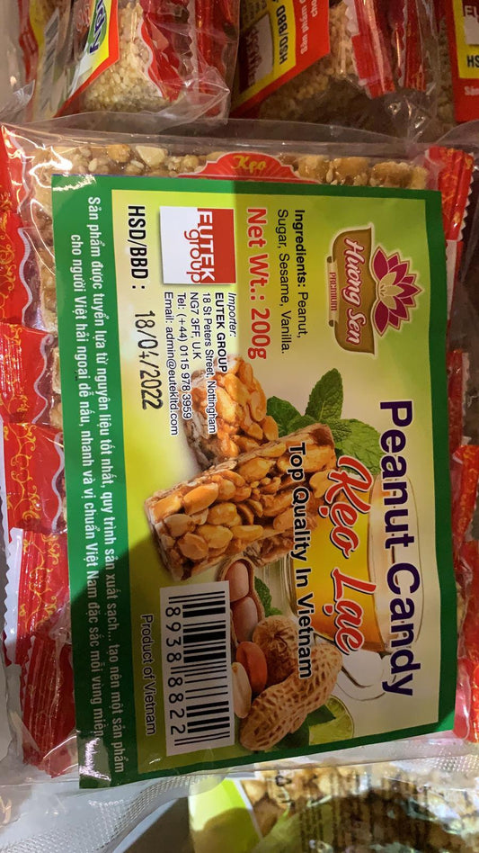 Kẹo Lạc Hương Sen Keo Lạc 200gr x 1