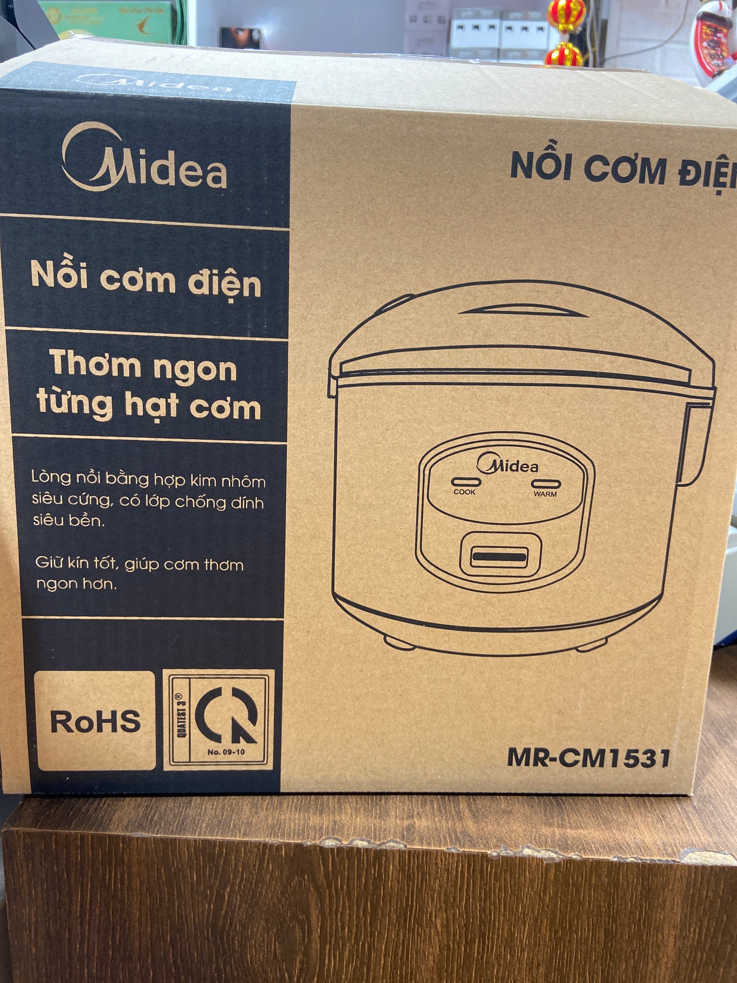 Nồi Cơm Điện Midea Nội Cơm Midea MR-CR1531 1.5L x 1