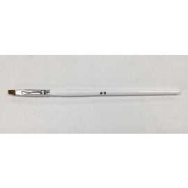 14083-Gel Brush tay cầm màu trắng số 6