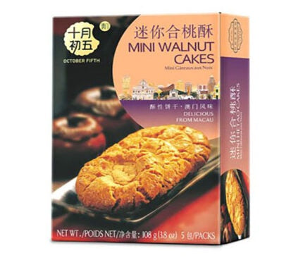 OCT5 MINI WALNUT CAKE FA008 核桃酥(小) Banh Oc Cho 108g x1