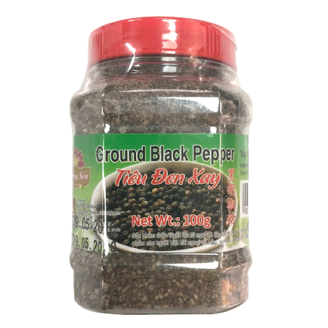30003 Huong Sen Ground Black Pepper Bot Tieu Den Xay 100g x 1