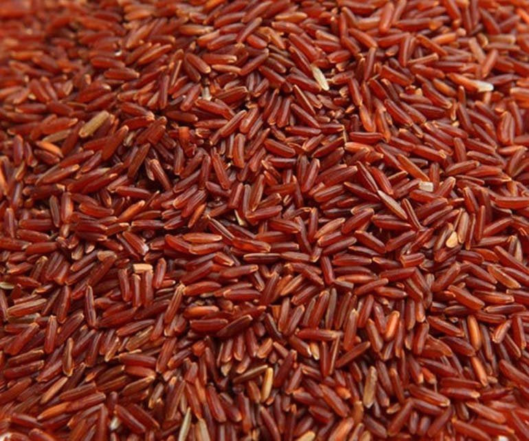 80019-9 Huong Sen Lut Red Rice Gao Lut Huyet Rong 1kg x 20