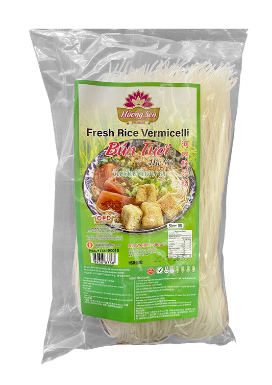 Bún gạo Hương Sen Hà Nội Tươi Hà Nội 1.2mm (Size M) 400gr x 1