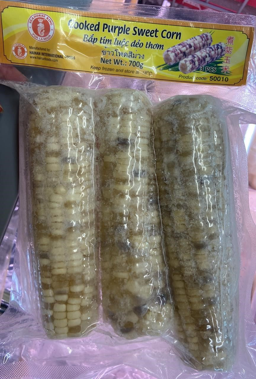 海馬王熟紫甜玉米棒添羅熟紫甜澱粉 700gr x 1