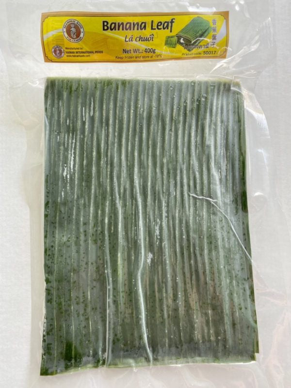 500171 Lá chuối đông lạnh Seahorse King Lá Chuối Đồng Lãnh 400gr 香蕉葉 x 1