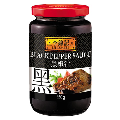 LKK Lee Kum Kee Black Pepper Sauce李錦記黑椒汁 Nuoc Sot Tieu Den 350g x1