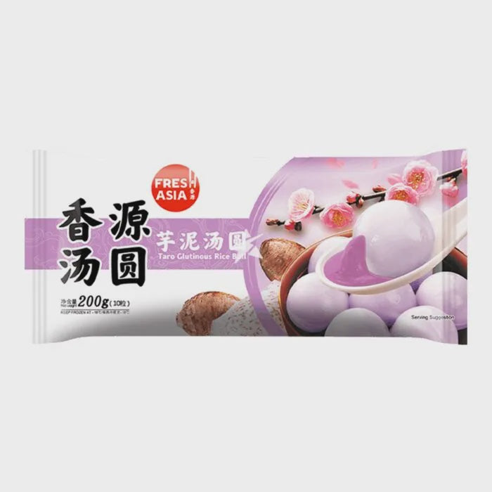 21018 Cơm nắm khoai môn FRESHASIA 香源 芋泥汤圆 Bánh nep khoai môn 200g x24