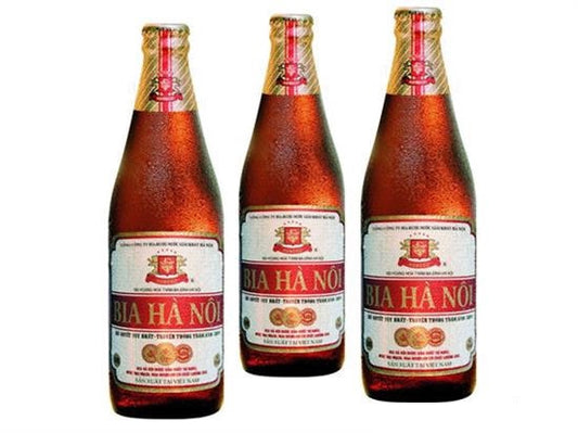 16586 Bia Habeco Hà Nội Bia Hà Nội 330ml x 24 (hộp)