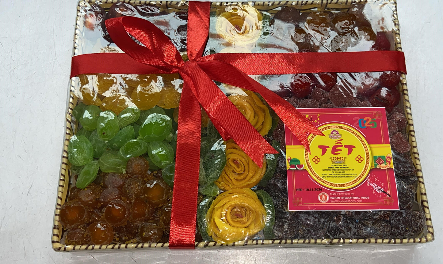 Huong Sen Mixed Fruit Candy Mut Trai Cay Thap Cam 1.8kg x 1