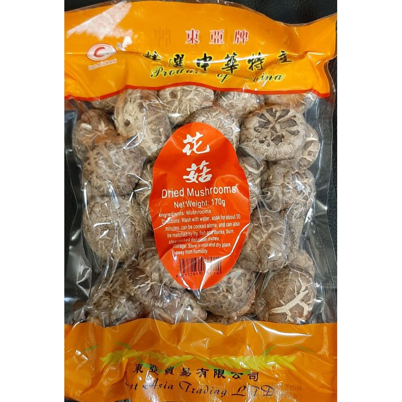 Nấm Khô EA 東亞 花菇 (4-5cm) 170g x1