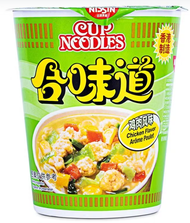 Mì ly Nissin gà 合味道 雞肉味杯麵 75g x1