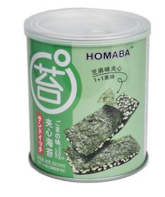 HO.MAMA Sandwiched Seaweed (Sesame Flv)夾心海苔 (芝麻味) 40g x1