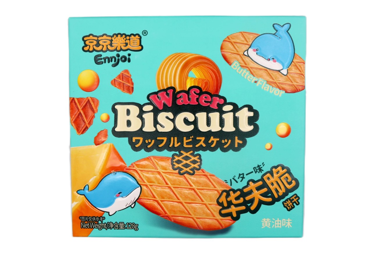 EJ Wafer Biscuit- Butter京京樂道華夫脆-黃油 128g X 1