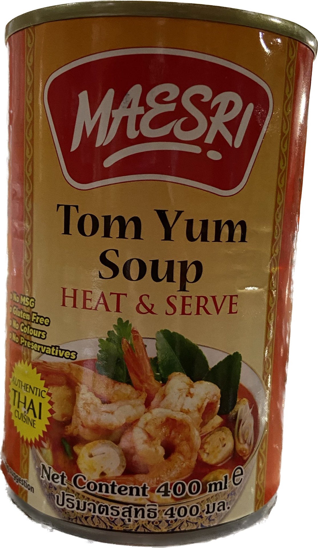 MAE SRI Tom Yum Soup 即食冬陰功湯400ml x 1