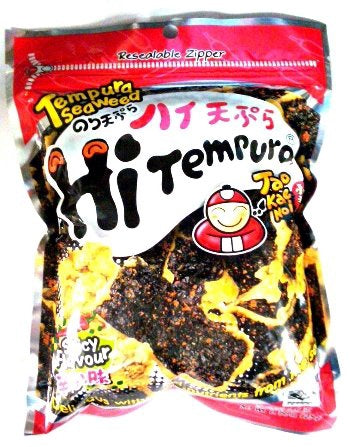 TAO KAE NOI Hi-Tempura Seaweed - Spicy 小頭目海苔天婦羅 40g x1