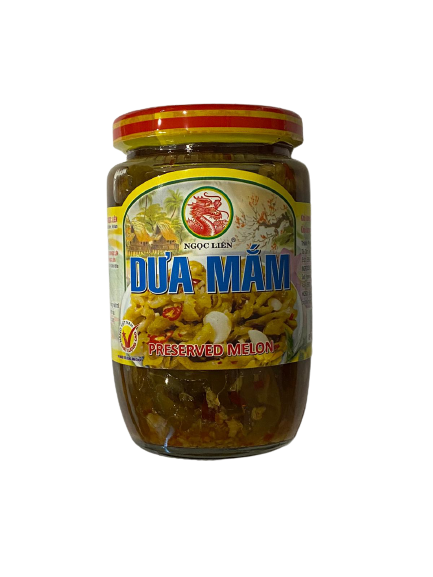Dưa lưới bảo quản Ngọc Liên Dừa Mắm 430g x 24