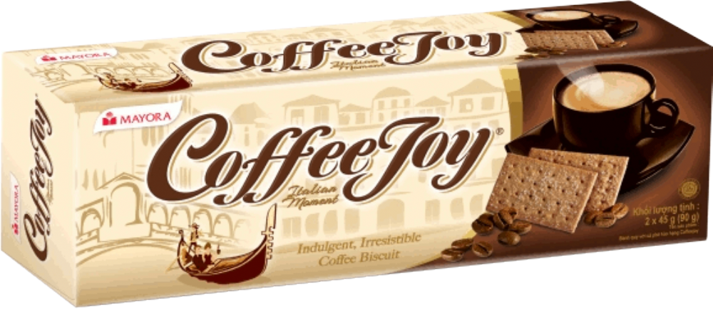 Mayora Coffee Joy Biscuits 歡樂咖啡餅乾78g x1