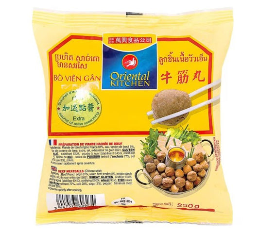 Oriental Kitchen 牛肉丸萬興凍牛筋丸 Bo Vien Gan 250g x 1
