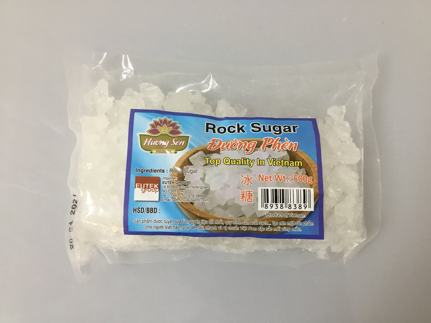 Đường phèn Hương Sen Đường Phèn trang 500g x 1