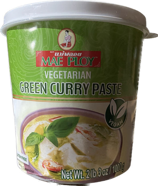 Mae Ploy 綠咖哩醬綠咖哩醬 Sot Cari Xanh 1KG x 1