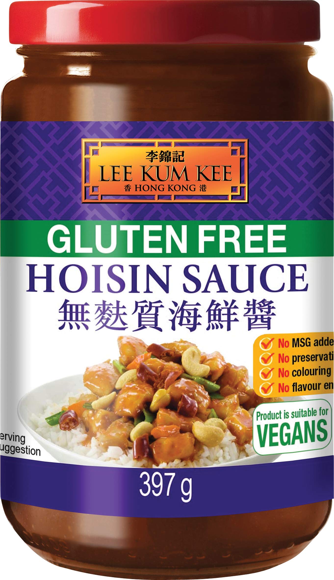 LKK Gluten Free Hoi Sin Sauce 李錦記無麩質海鮮醬 397g x1