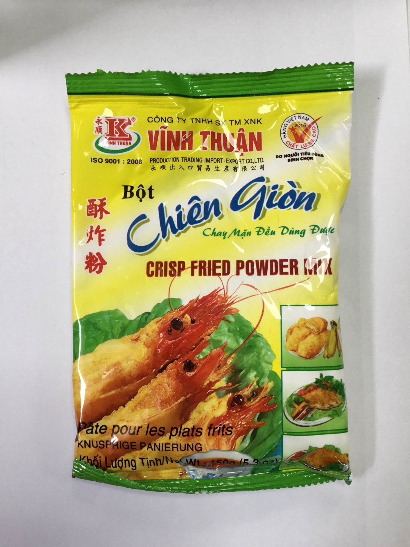 Vinh Thuan Crisp Fried Powder Mix Bot Chien Gion 150gr x 1