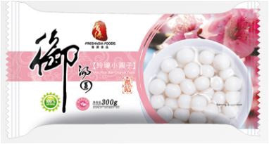 Cơm nắm tươi đông lạnh Châu Á Hương vị truyền thống香源台灣玲瓏小圓子 Chè Trời Nho Vi Truyền Thông Đồng Lãnh 300gr x 1