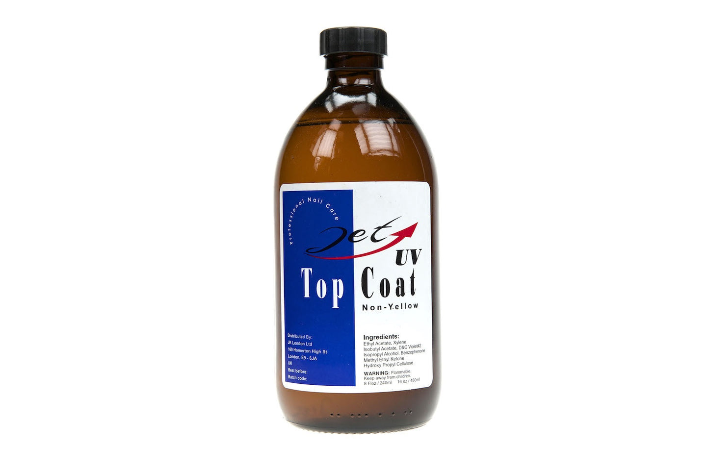 11973 Jet UV Top Coat không màu vàng 480ml x 1 9A