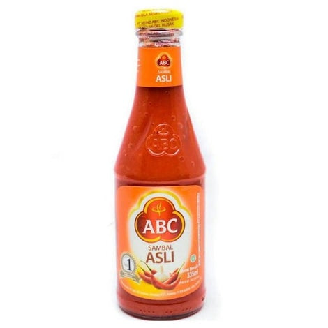 ABC SAMBAL 辣椒醬 Asli 原裝進口辣椒醬 Tuong Ot Vi Truyen Thong 335ml x 1
