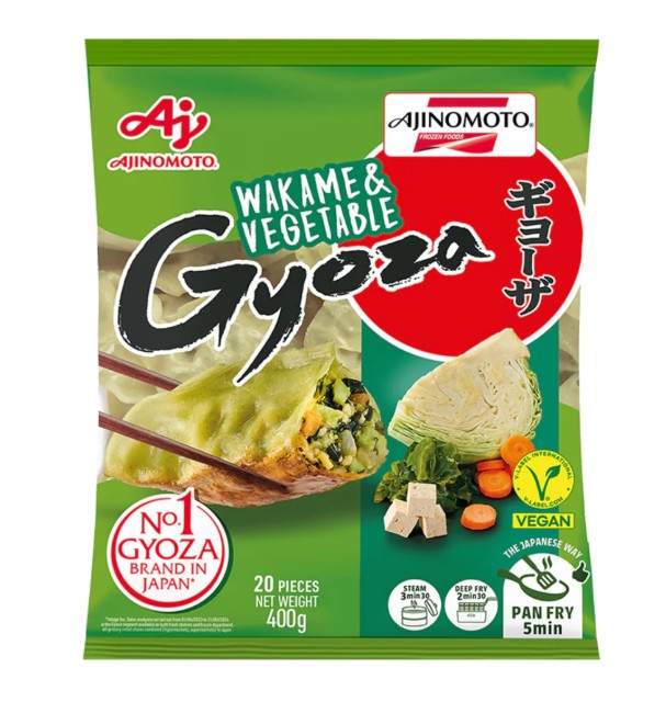 Ajinomoto Wakame & Veg Gyoza 400g x1