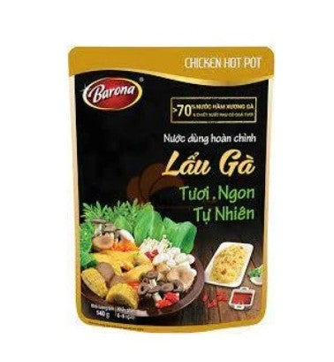 Barona Chicken Hotpot Sauce 雞肉火鍋 Nuoc Dung Hoan Chinh Lau Ga 140g x 1