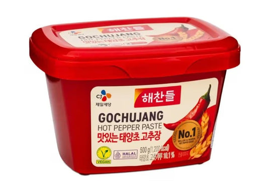 Tương ớt Haechandle太陽椒辣椒醬 (中辣)Tường Ốt (Cây Vua) 500gr x 1